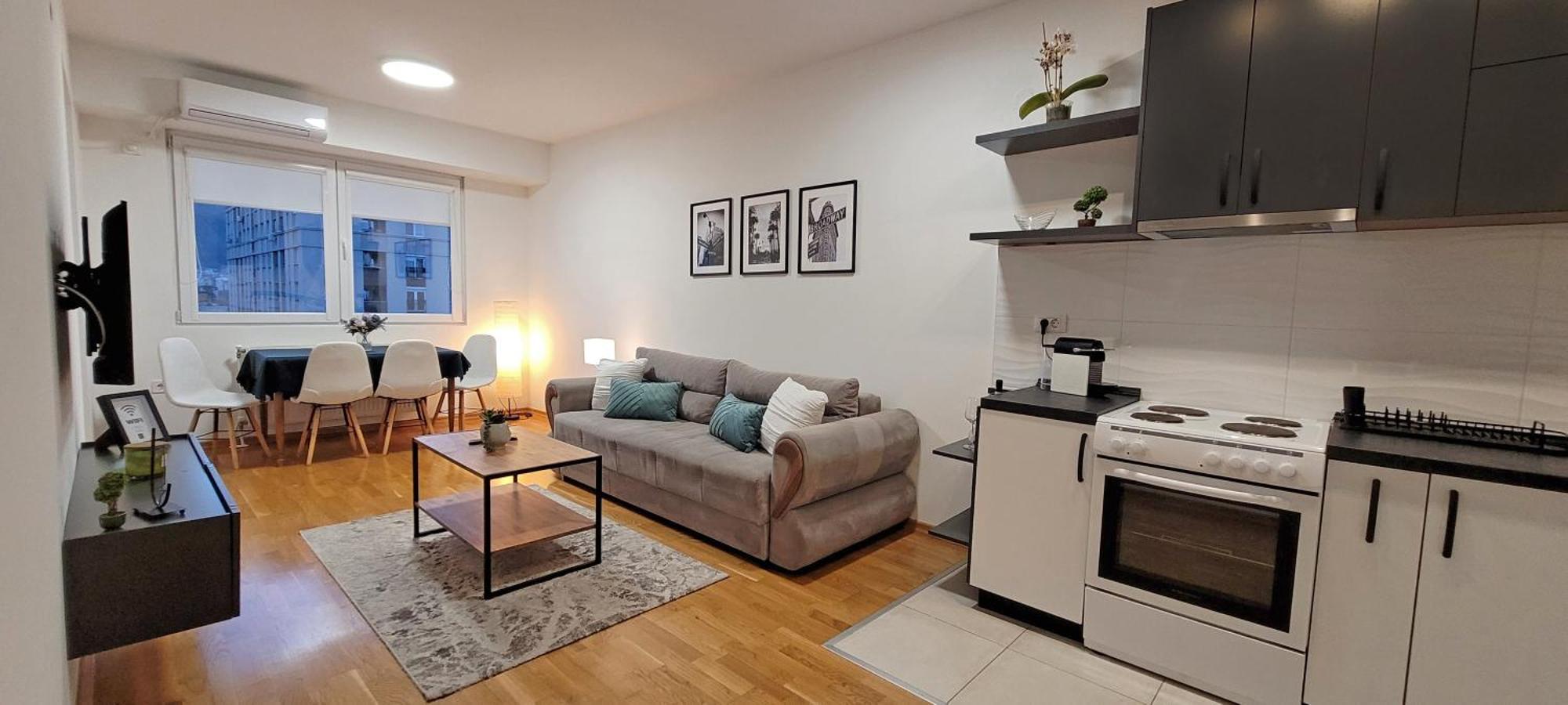 Urban Side Apartments Скопье Экстерьер фото